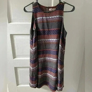 Artisan NY flowy patterned‎ tanktop dress size 2